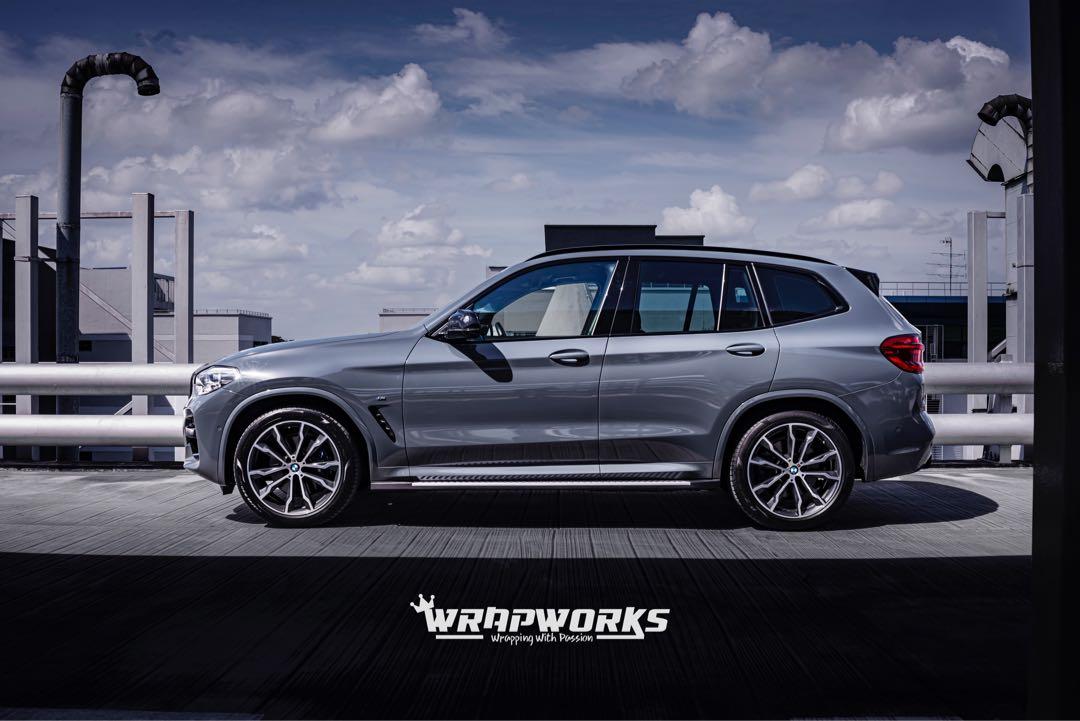 Bmw X3 Nardo Grey Full Wrap (Car Wrapping), Car Accessories ...