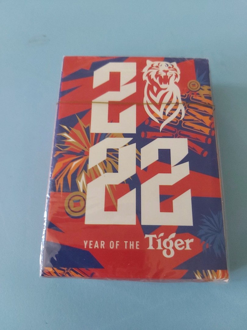 BN Tiger playing cards, Hobbies & Toys, Toys & Games on Carousell