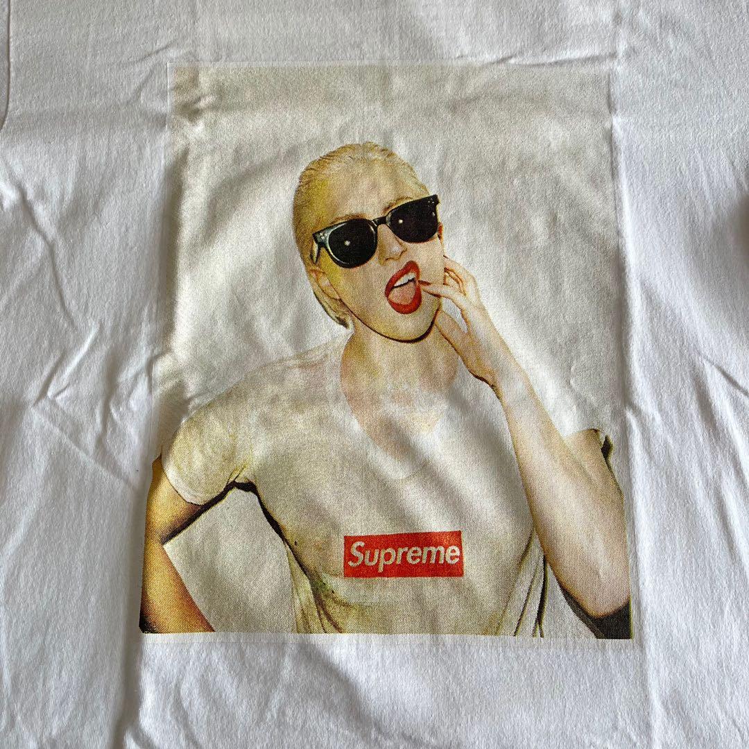 Supreme t shirt lady store gaga