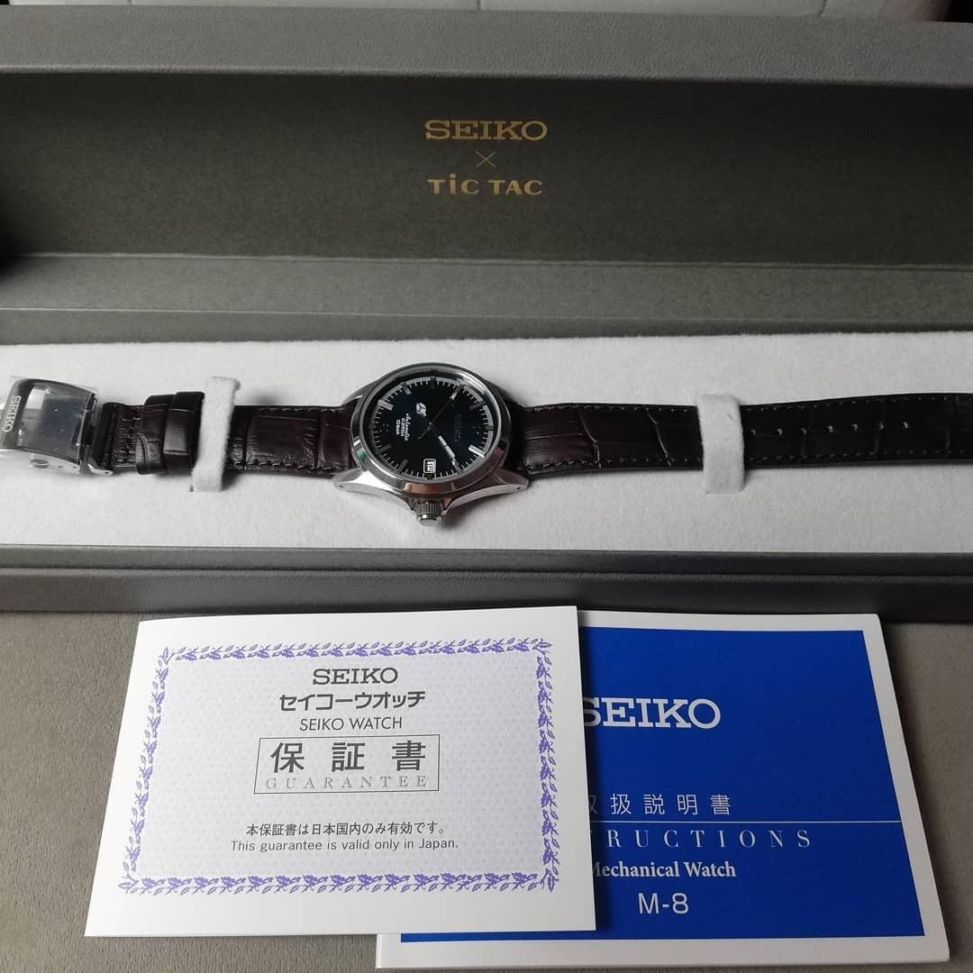 Brand New Seiko x TiCTAC 35th Anniversary Exclusive SZSB021, Men's Fashion,  Watches & Accessories, Watches on Carousell