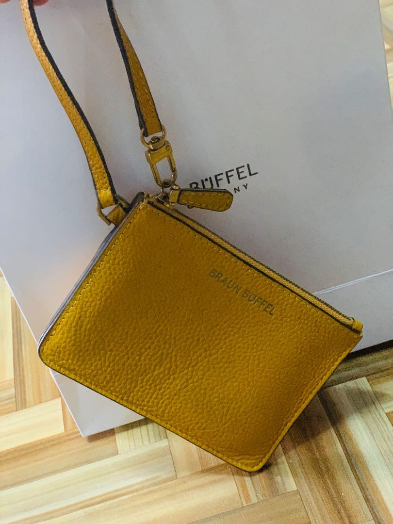 Braun Buffel Wristlet