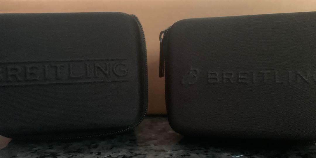 Breitling Watch Travel Case Authentic