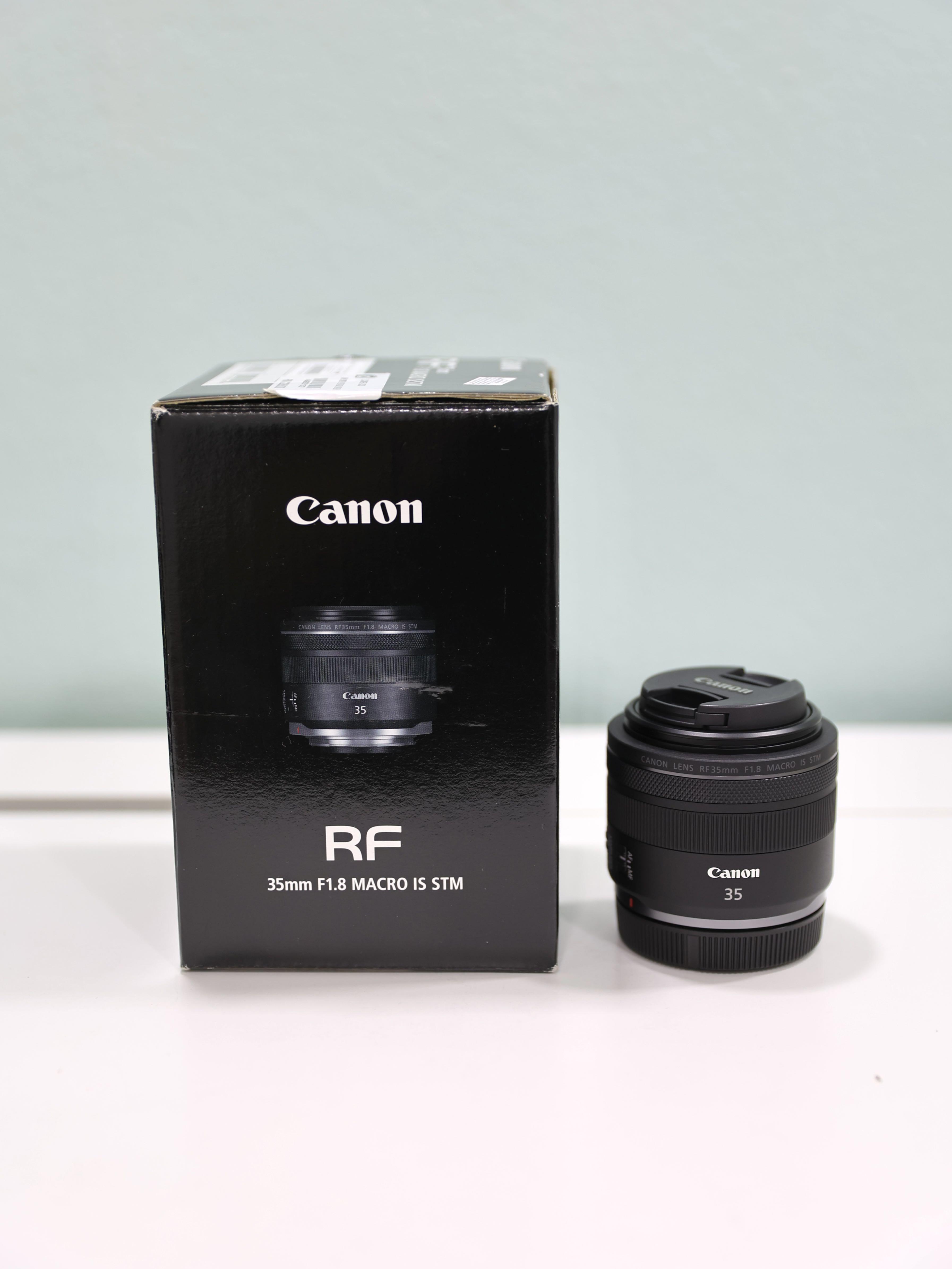 中古 美品 Canon RF 35mm F1.8 マクロ IS STM カメラ 人気 おすすめ 初心者 キヤノン - カメラ、光学機器