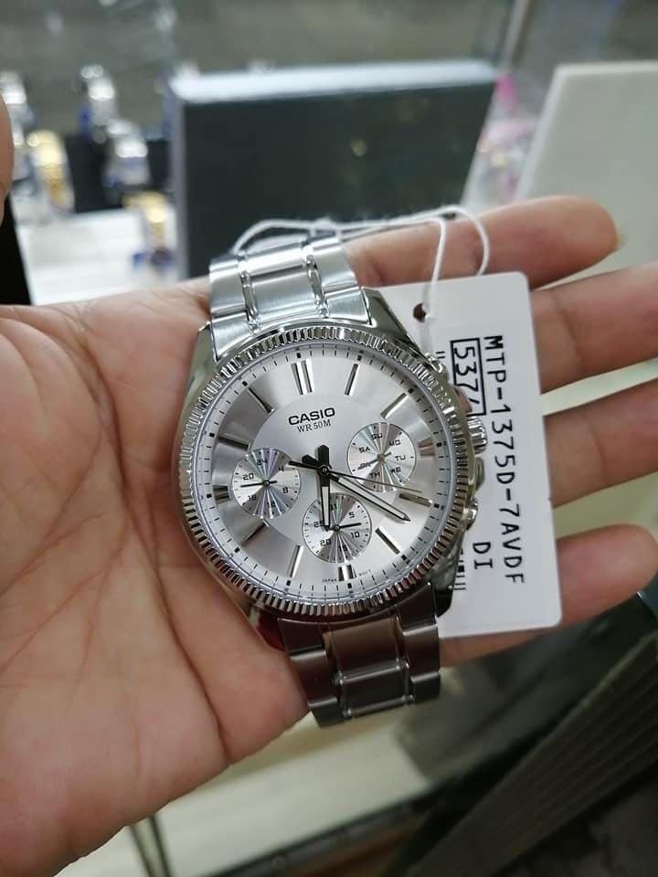Casio Chrono MTP1375D 7A Men s Fashion Watches Accessories Watches on Carousell