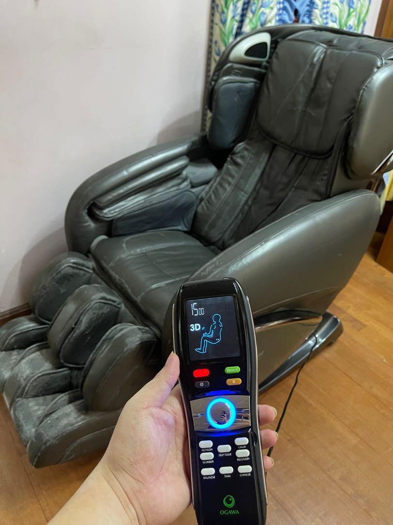 Ogawa massage chair remote control discount