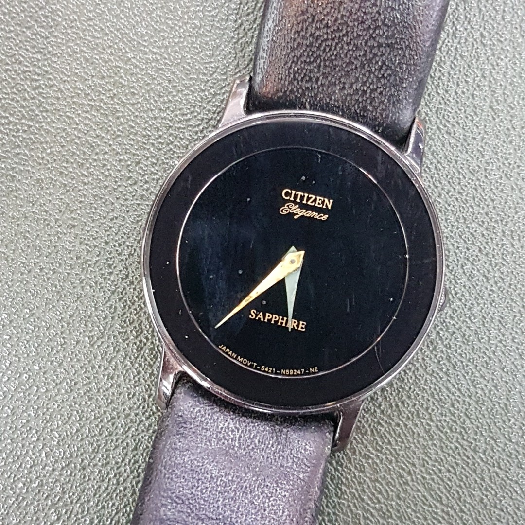 Elegance sapphire watch clearance