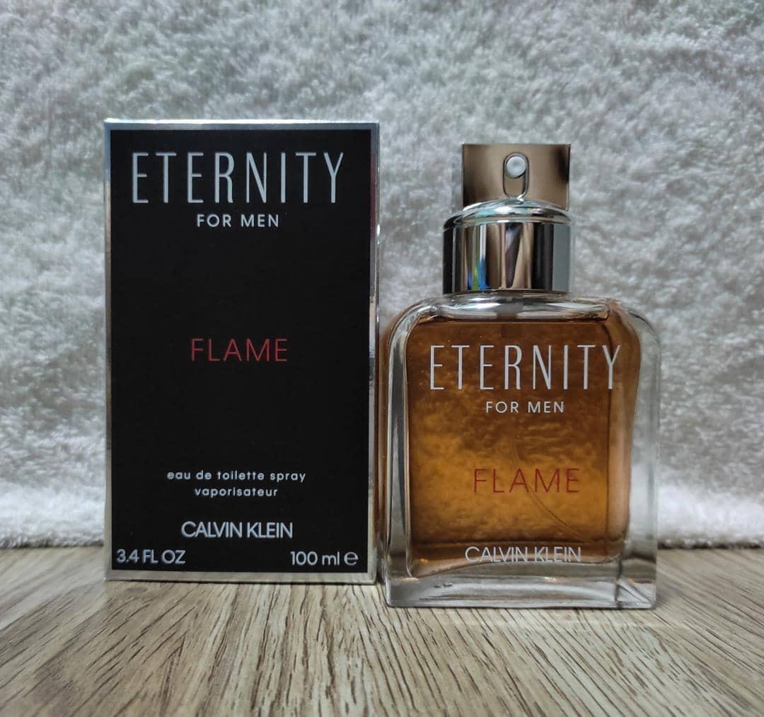 CK Eternity Flame for Men, Beauty & Personal Care, Fragrance & Deodorants  on Carousell