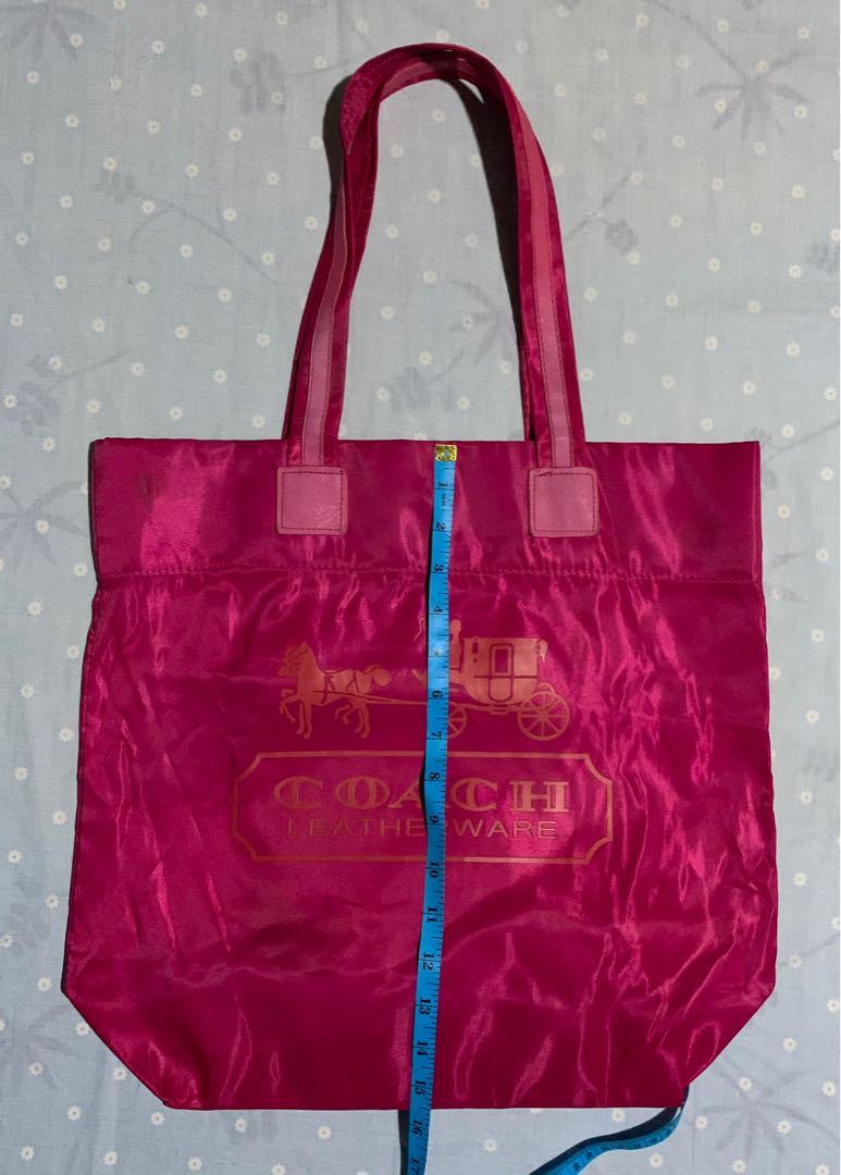 Coach nylon sales tote bags