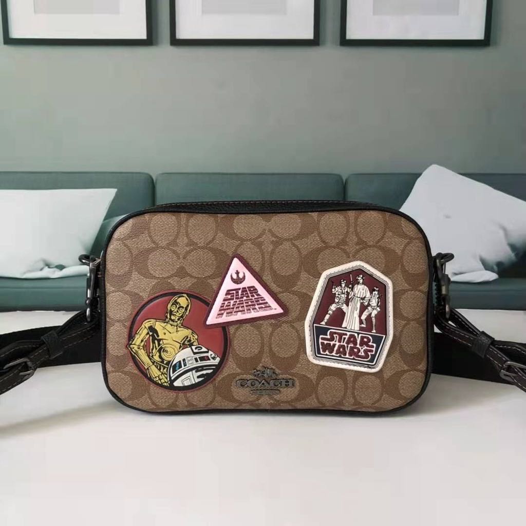 Coach x Star Wars Jes Crossbody in Signature Canvas, Women's Fashion