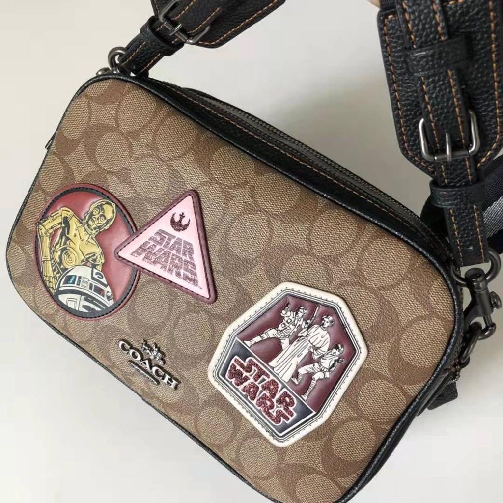 Coach x Star Wars Jes Crossbody in Signature Canvas, Women's Fashion