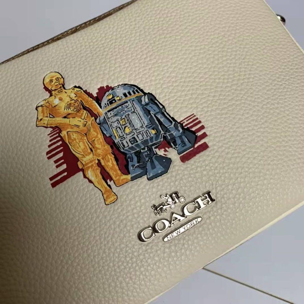 Coach x Star Wars Jes Crossbody in Signature Canvas, Women's Fashion