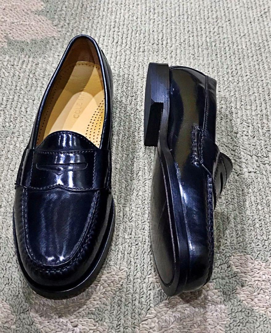 Cole haan pinch penny loafer black best sale