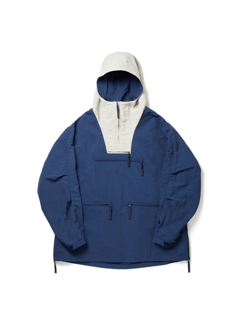 daiwa pier39 tech anorak parka navy size M 22ss, 男裝, 外套及戶外