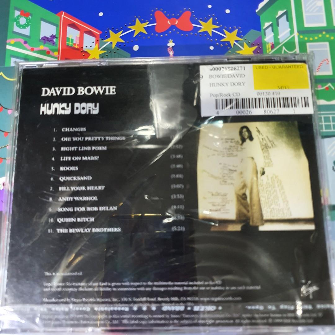 David Bowie - Hunky Dory - CD Mint, Hobbies & Toys, Music & Media, CDs ...