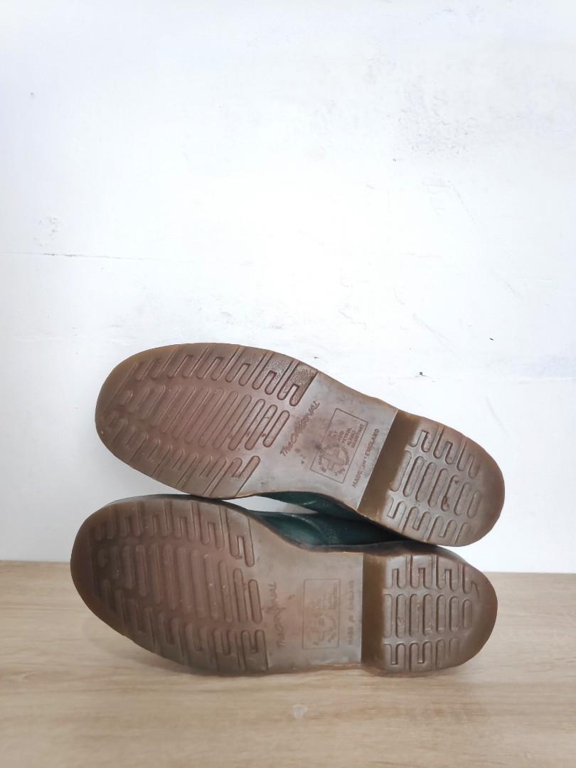 Dr. Martens 101 Vintage green, Fesyen Pria, Sepatu , Sepatu Boot di  Carousell