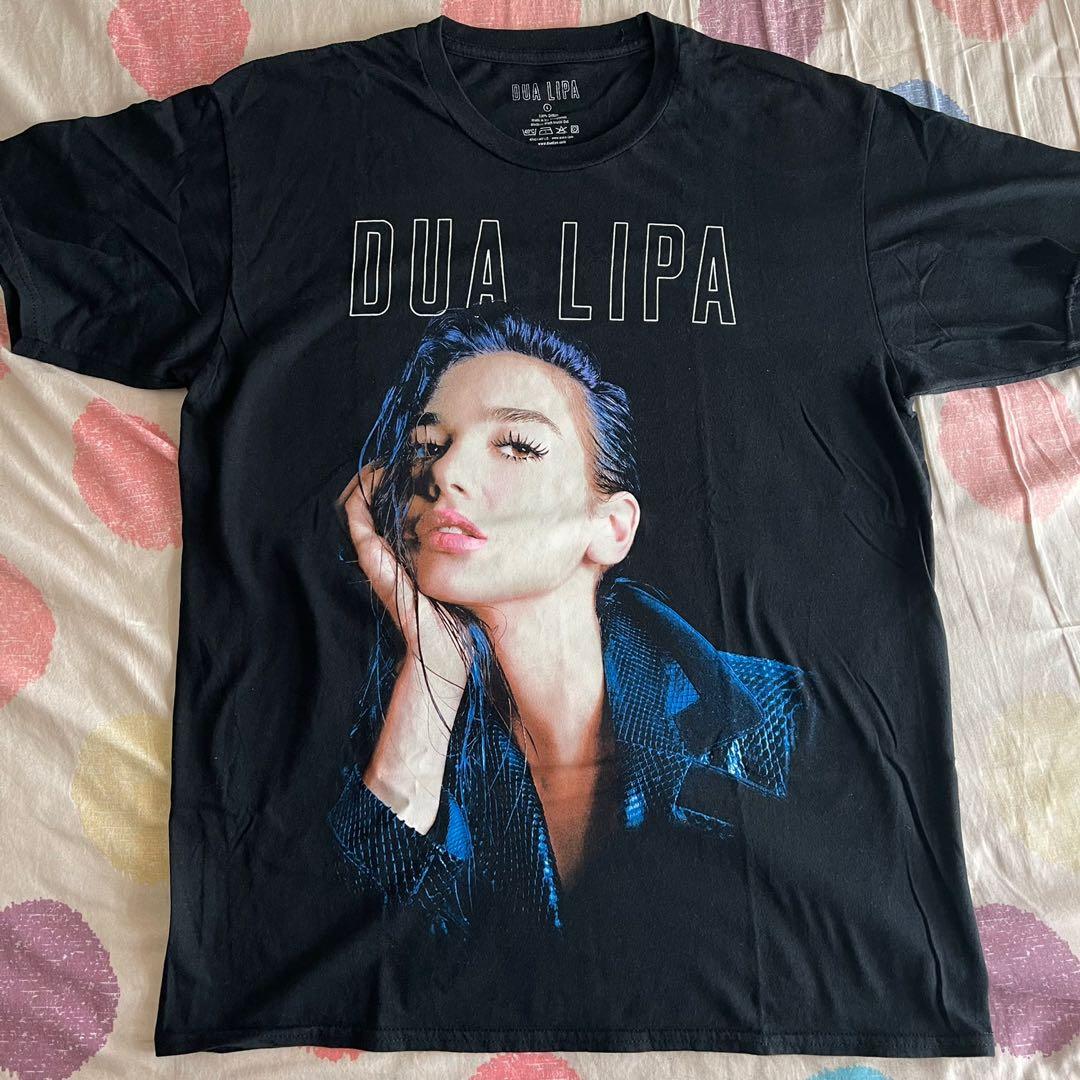 DUA LIPA Official merch shirt Vintage concert tee Large, Men's Fashion ...