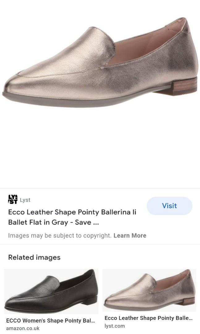 Shape pointy ballerina sale ecco