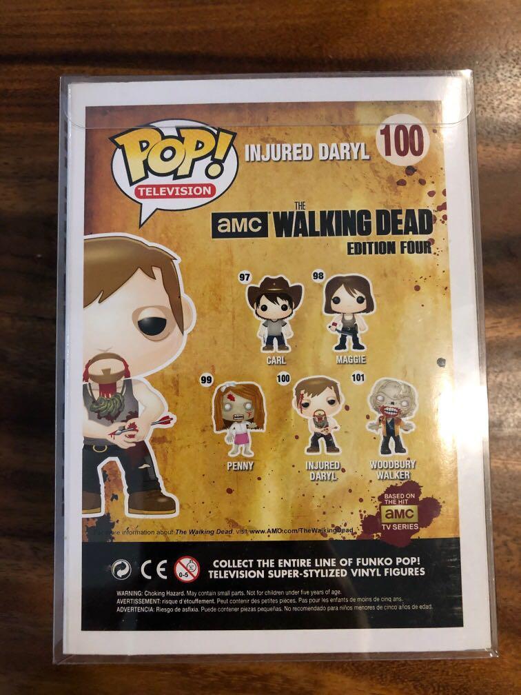 Funko pop injured daryl clearance