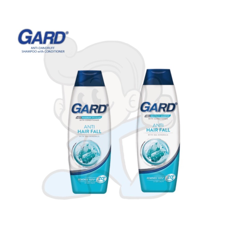 GARD Anti-Dandruff Anti-Hair Fall Shampoo (2 x 180ml), Beauty ...