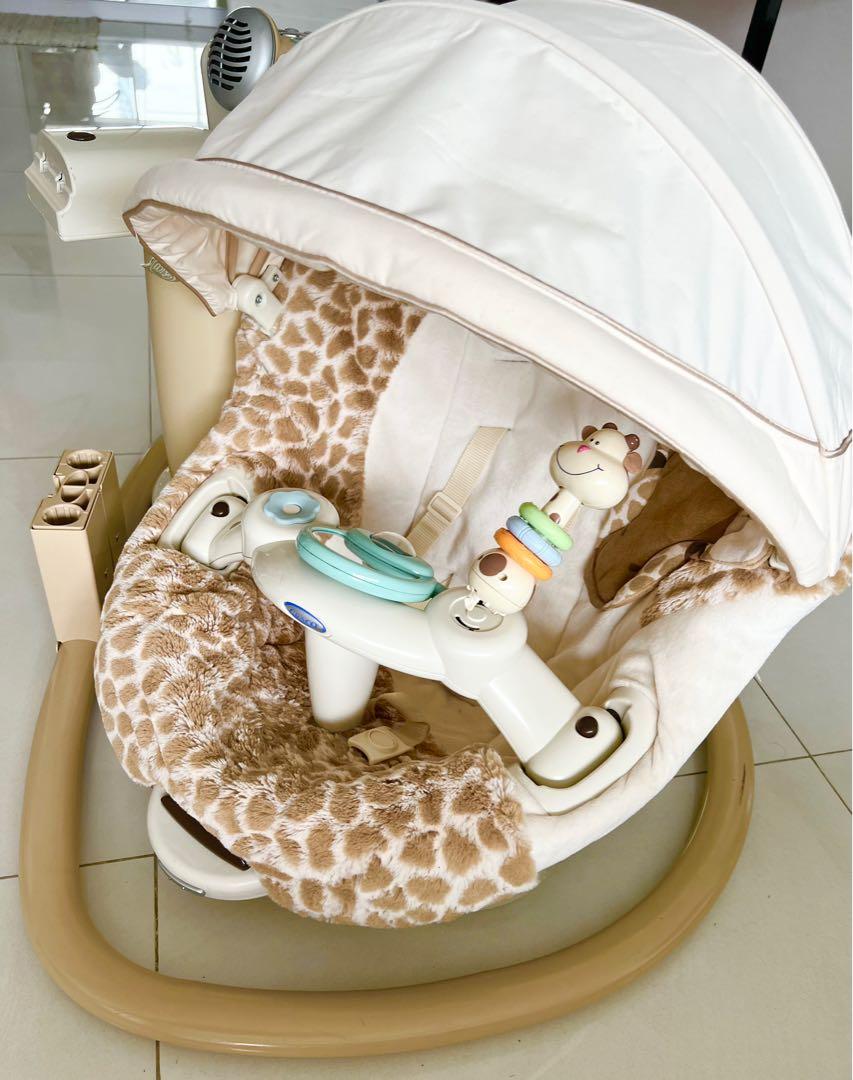 Graco sweetpeace sale soother swing