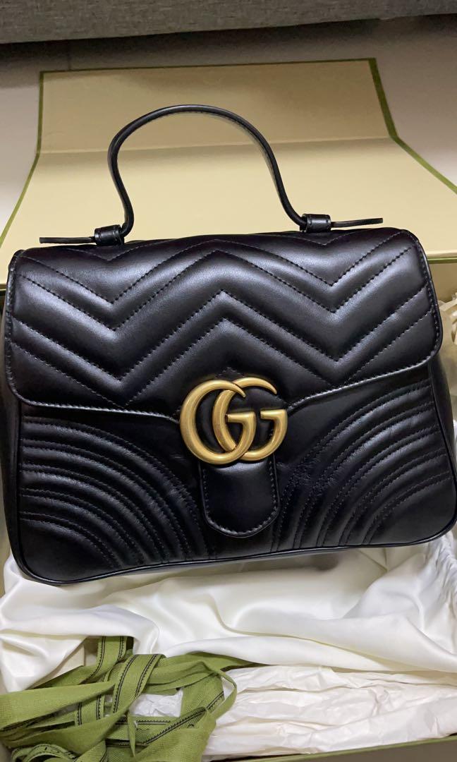 Gucci marmont with hotsell handle