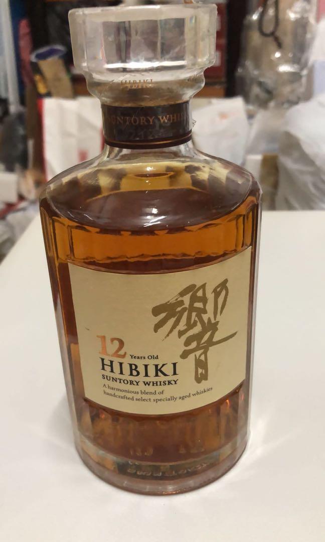 Hibiki 12years Japan whisky響12年日本威士忌500ml 已經絕版, 嘢食