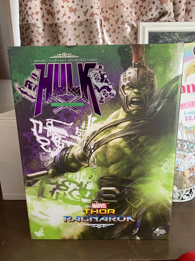 THOR: RAGNAROK~GLADIATOR HULK~SIXTH SCALE FIGURE~MMS430~HOT TOYS~MIBS