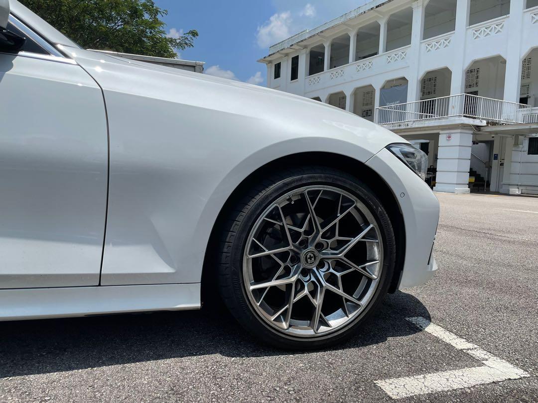 For BMW 320i G20 HRE rims with Bridgestone Potenza Sports tyres, Car ...
