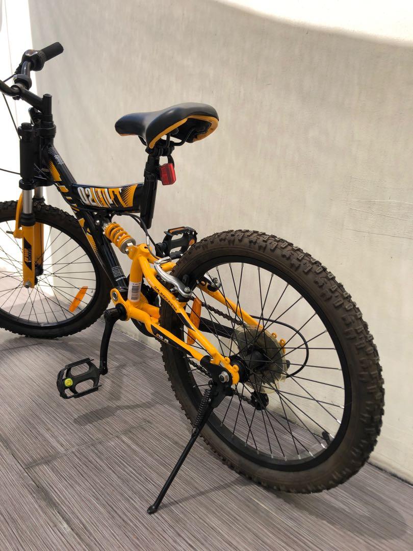 Trax dual shop suspension bike