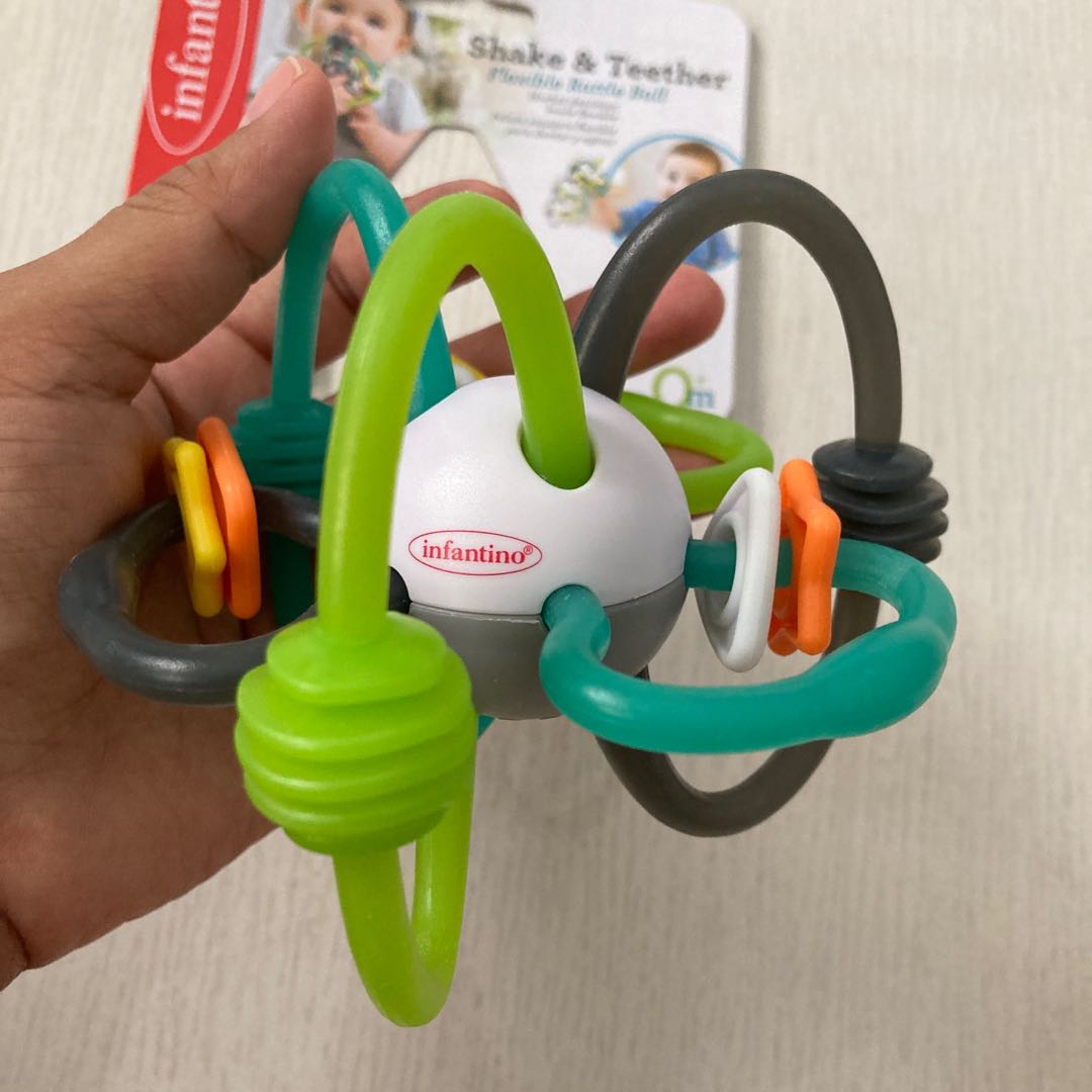 Infantino shop rattle teether