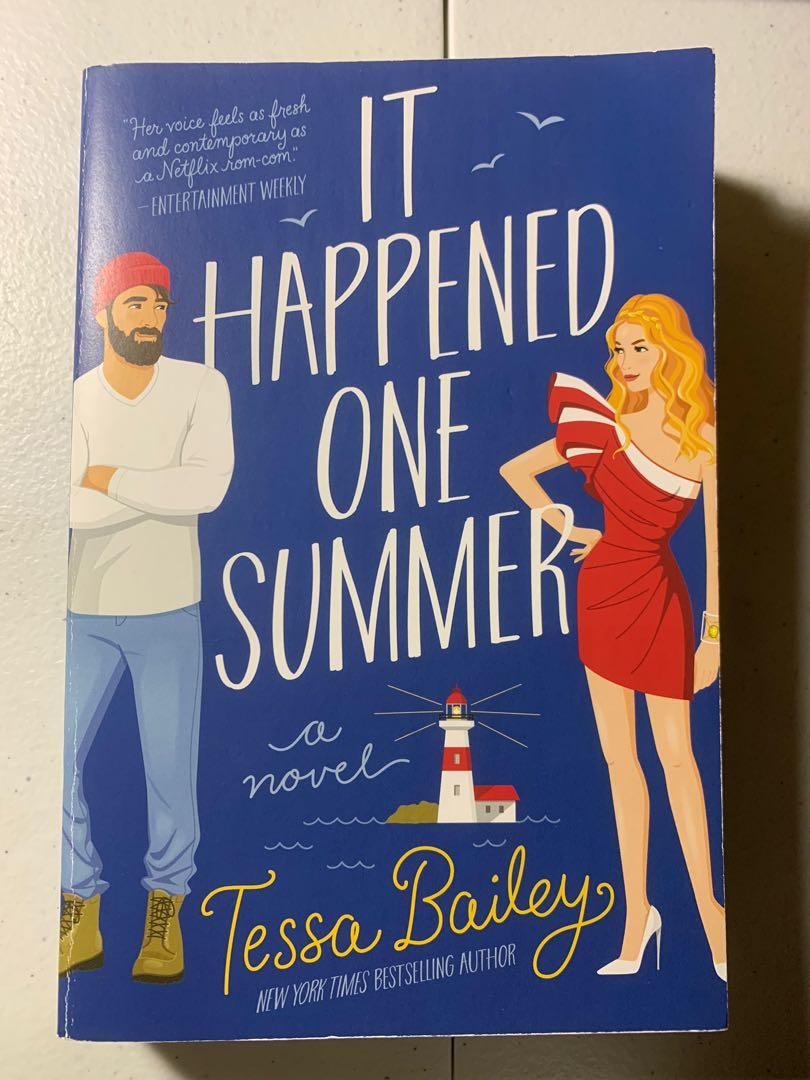 It happened one summer by tessa bailey (Category: Storybooks) located in Las Pinas. Submitted by sunshinebb23 (Listing ID 1149013132, Image 1). Description: Issues: creases as shown in the pics Complete pages No tanning nor foxing .