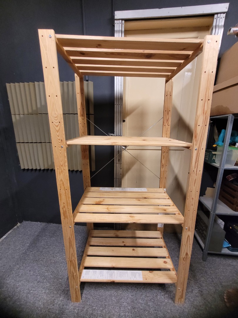 IKEA Wood Shelf Shelving Furniture & Home Living, Furniture