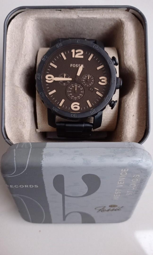 Jam tangan Fossil Pria preloved Fesyen Pria Jam Tangan di Carousell