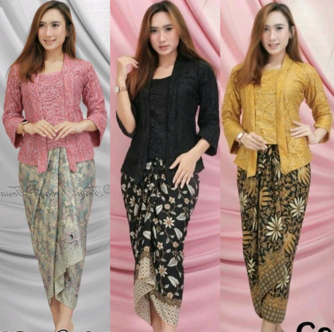 Javanese Modern Kebaya, Women's Fashion, Muslimah Fashion, Baju Kurung ...