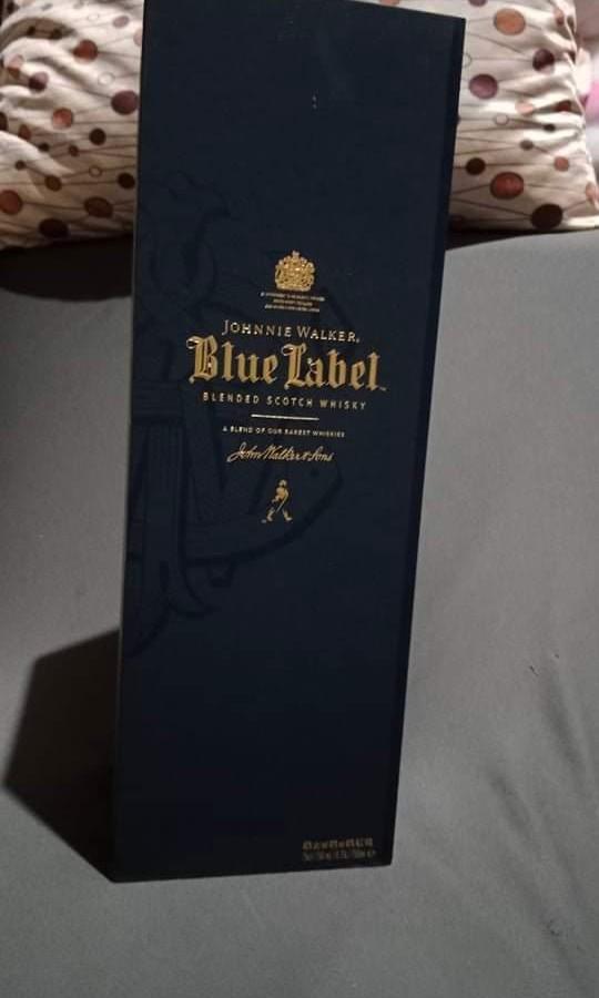 JOHNNIE WALKER BLUE LABEL BOX (NO BOTTLE), Hobbies & Toys ...