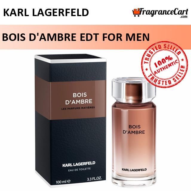Karl Lagerfeld Bois d'Ambre EDT for Men (100ml/Tester) Eau de