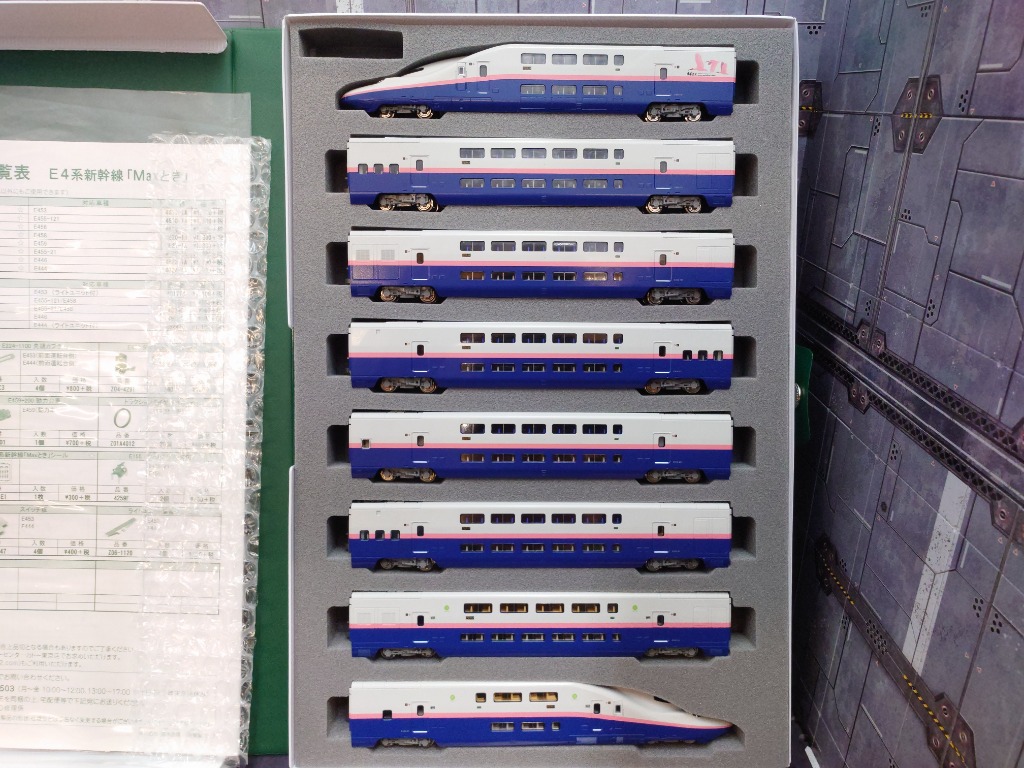 Kato E4系 新幹線 Max とき 10-1427 8両セット - 鉄道模型