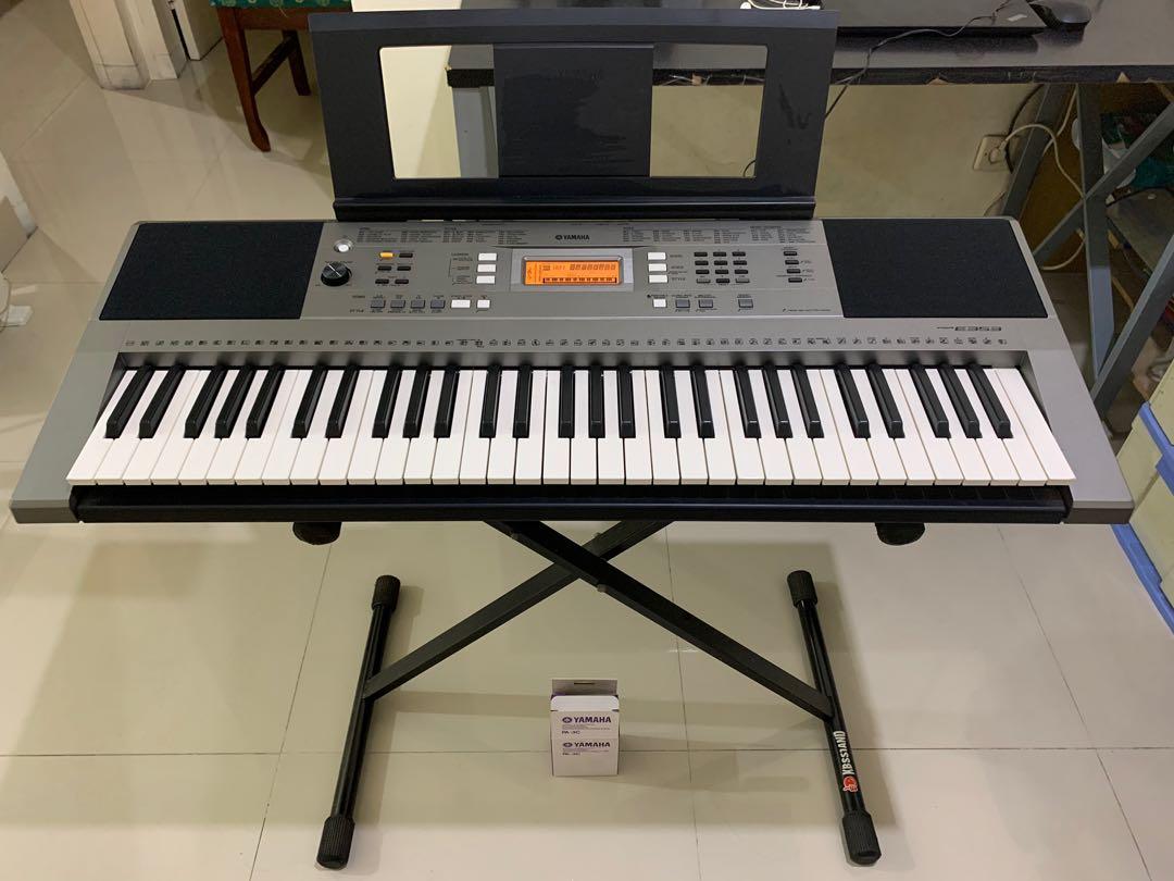 Keyboard Yamaha type PSR E353, Musik & Media, Alat di Carousell