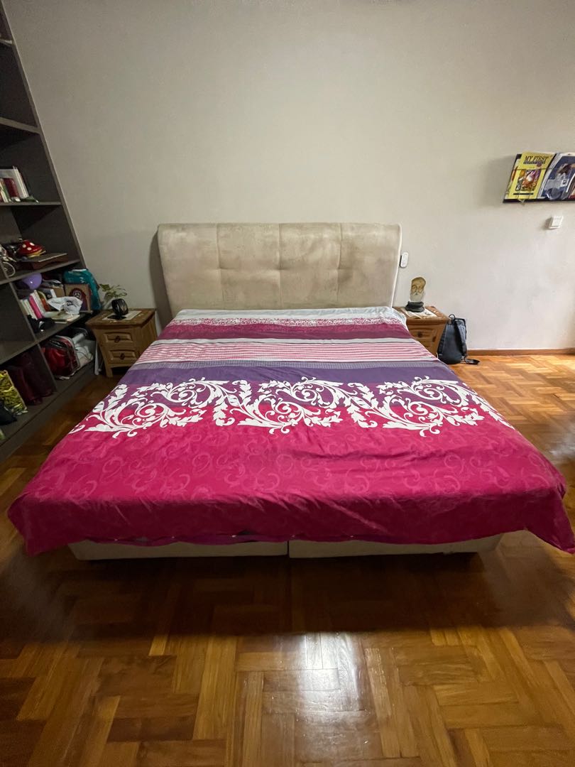 King and Queen Bed for Free collection, Furniture & Home Living