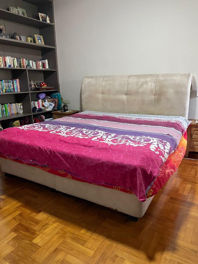 King and Queen Bed for Free collection, Furniture & Home Living