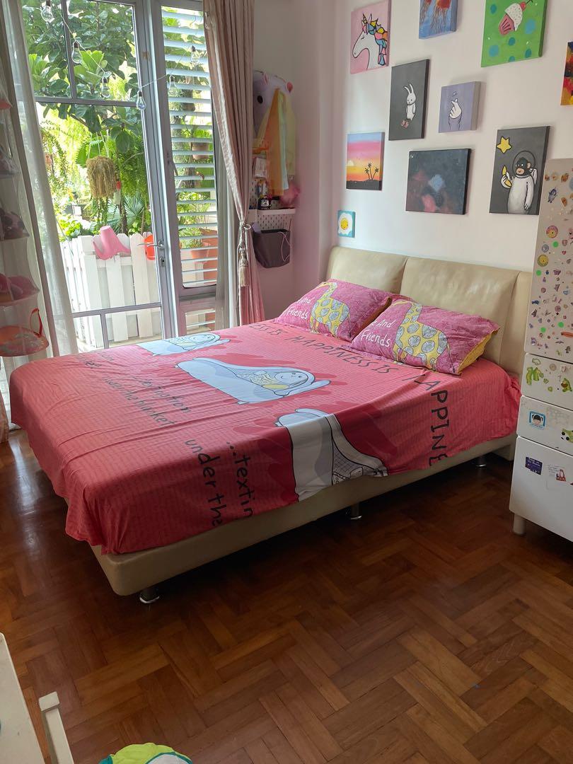 King and Queen Bed for Free collection, Furniture & Home Living