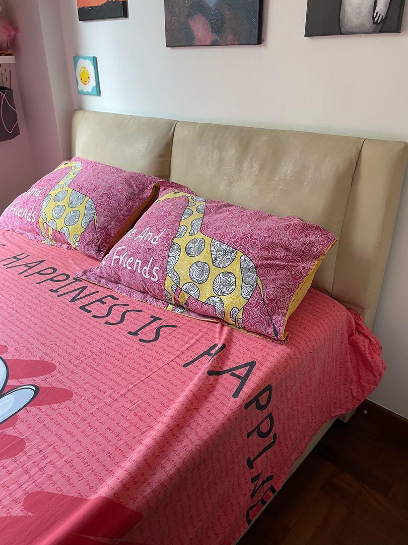 King and Queen Bed for Free collection, Furniture & Home Living