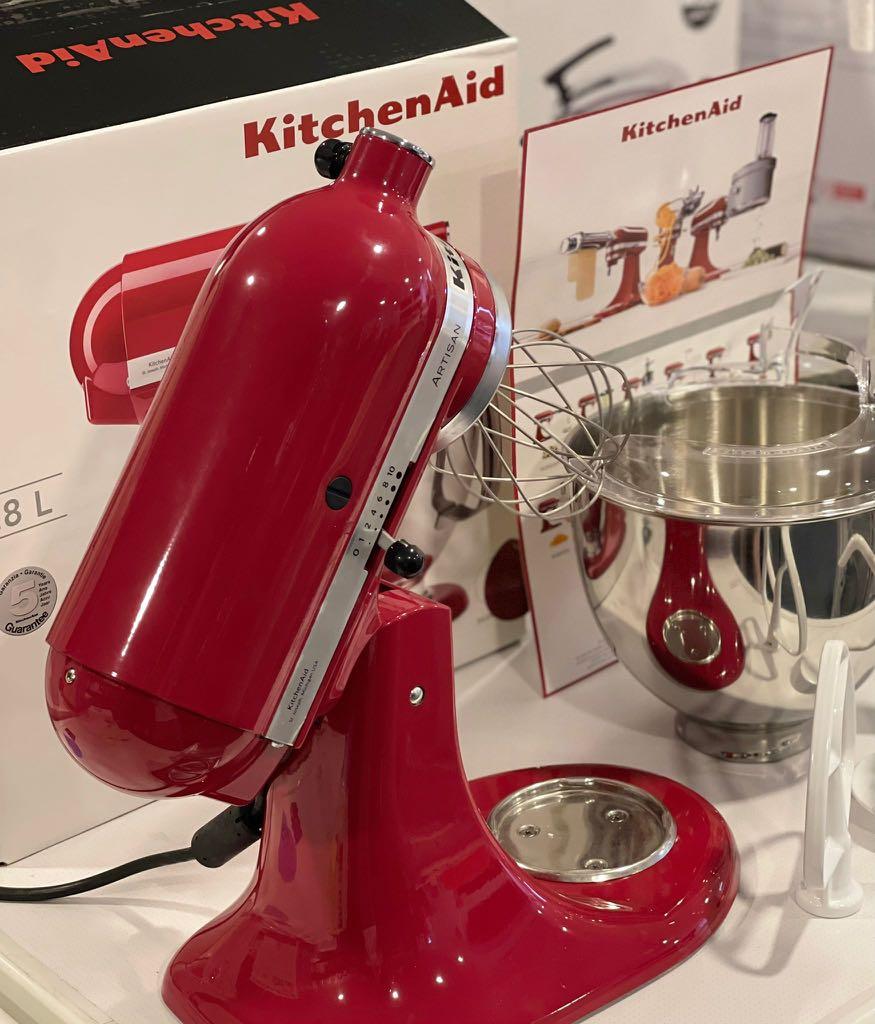 KITCHENAID 5KSM150PSBER (EMPIRE RED) 4.8L ARTISAN TILT HEAD STAND MIXER