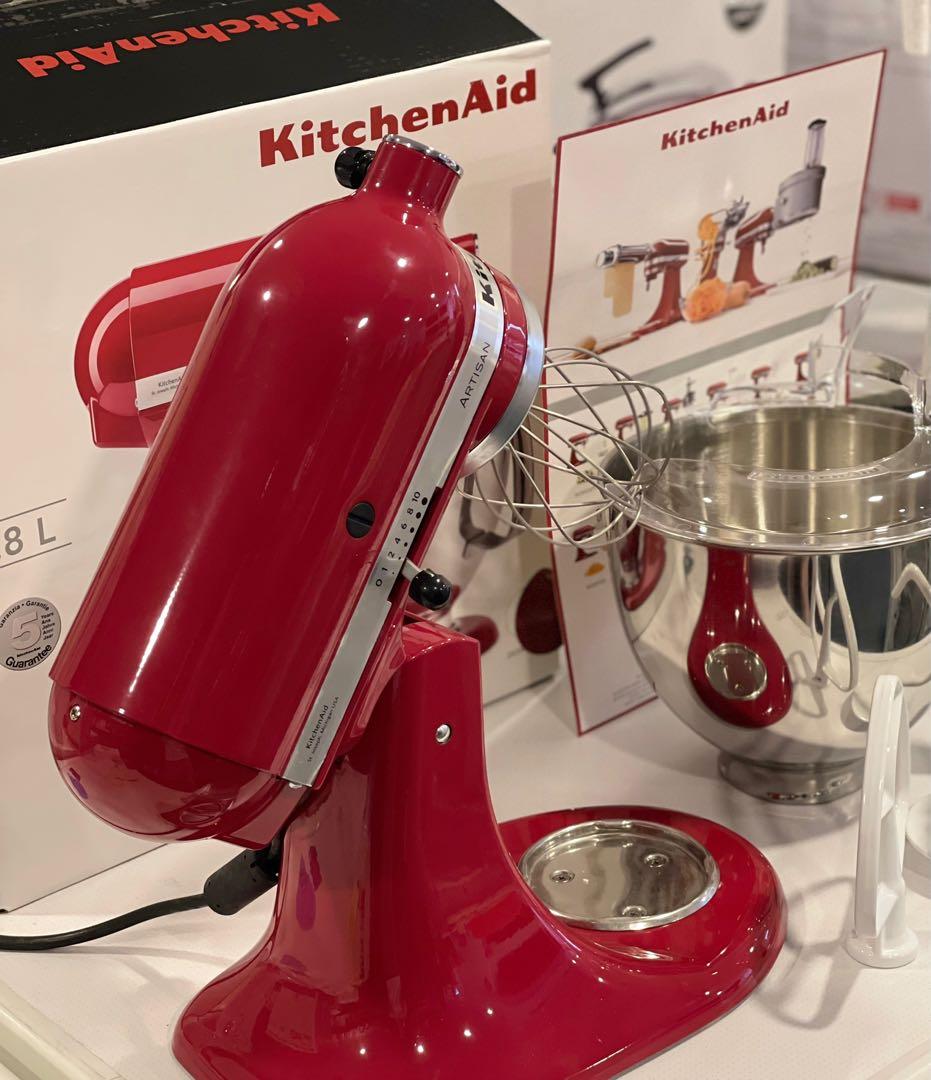KITCHENAID 5KSM150PSBER (EMPIRE RED) 4.8L ARTISAN TILT HEAD STAND MIXER
