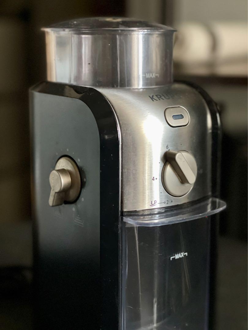 KRUPS GVX2 burr grinder, Furniture & Home Living, Kitchenware