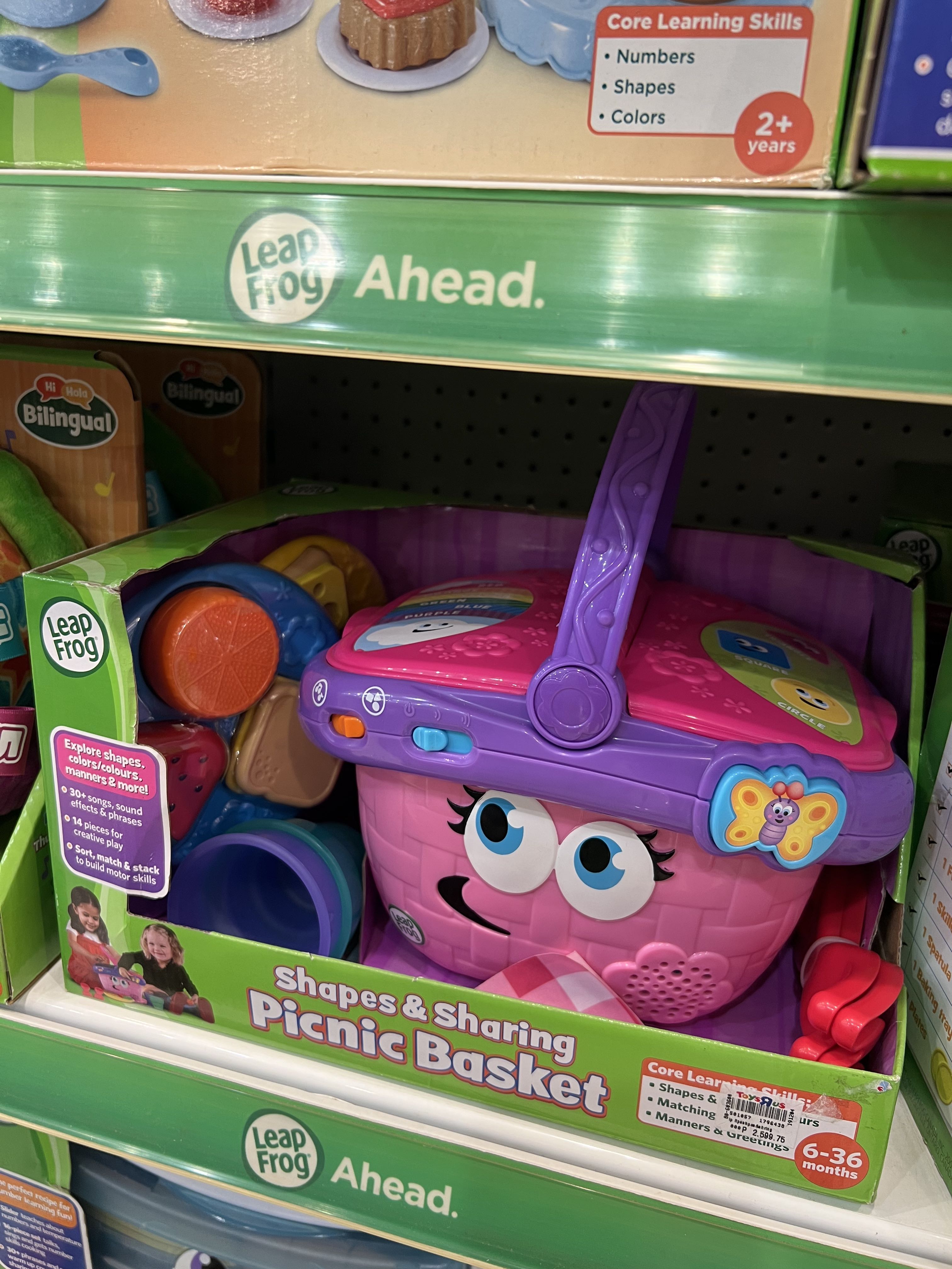 Leapfrog picnic basket toy, Hobbies & Toys, Toys & Games on Carousell