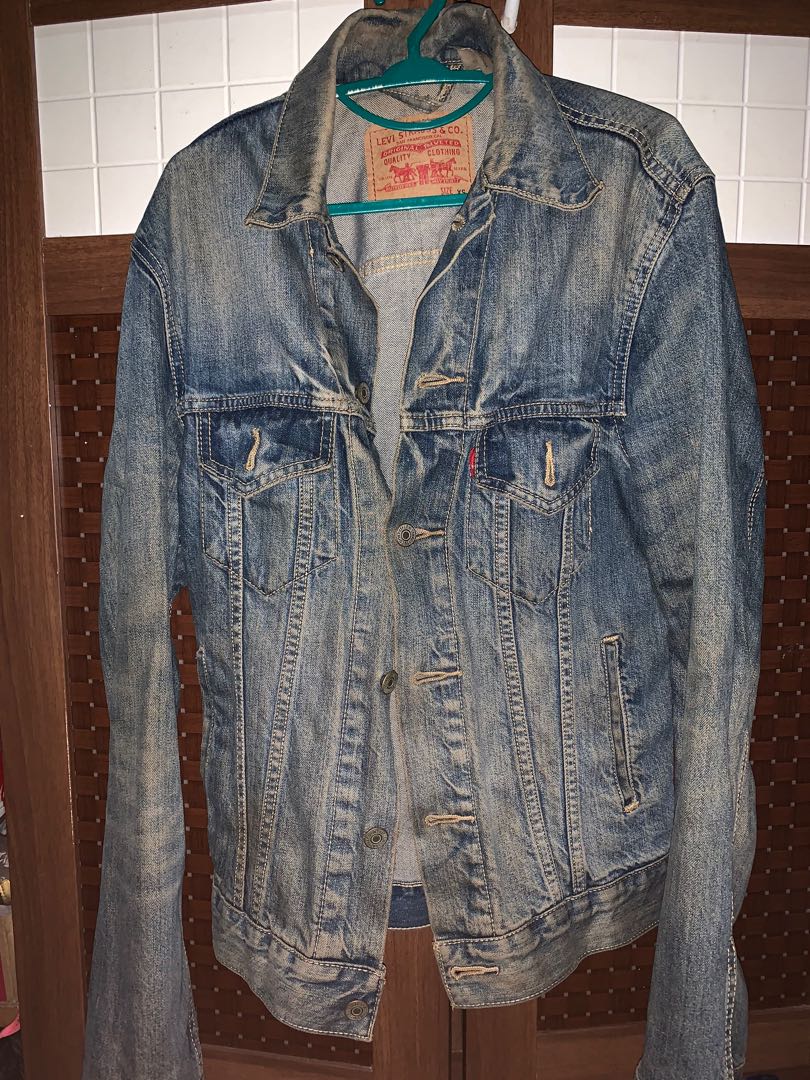 Levis jacket ORIGINAL 100%, Fesyen Pria 