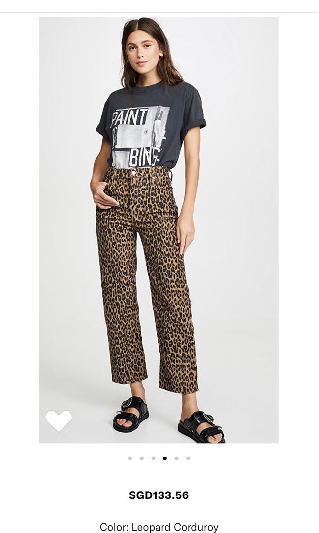Levi's Leopard Corduroy Ribcage Jeans in 25, Women's Fashion, Bottoms,  Jeans & Leggings on Carousell
