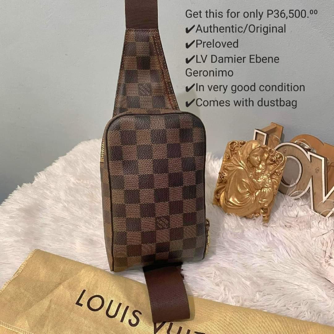Louis Vuitton Damier Ebene Geronimos – THE BAG