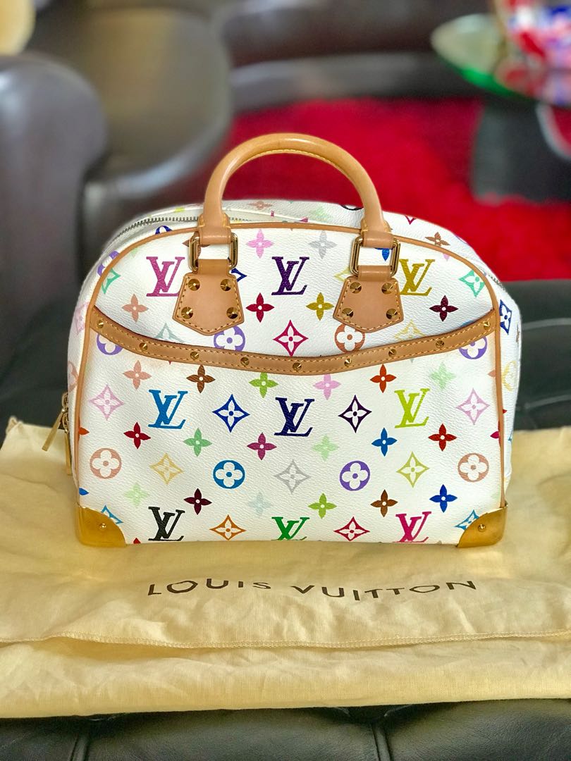 Louis Vuitton Monogram Multicolor Trouville - White Handle Bags, Handbags -  LOU788870